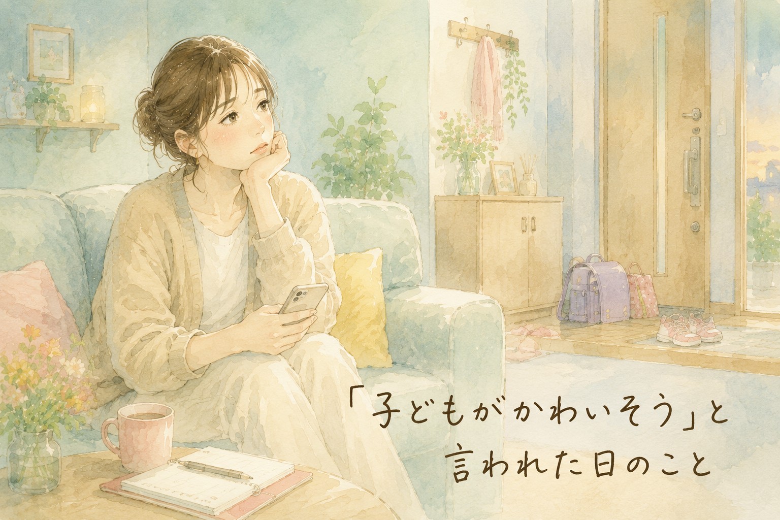 「子どもがかわいそう」と言われた日のこと
