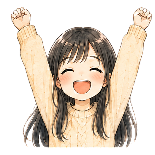 長女スタンプ：やる気