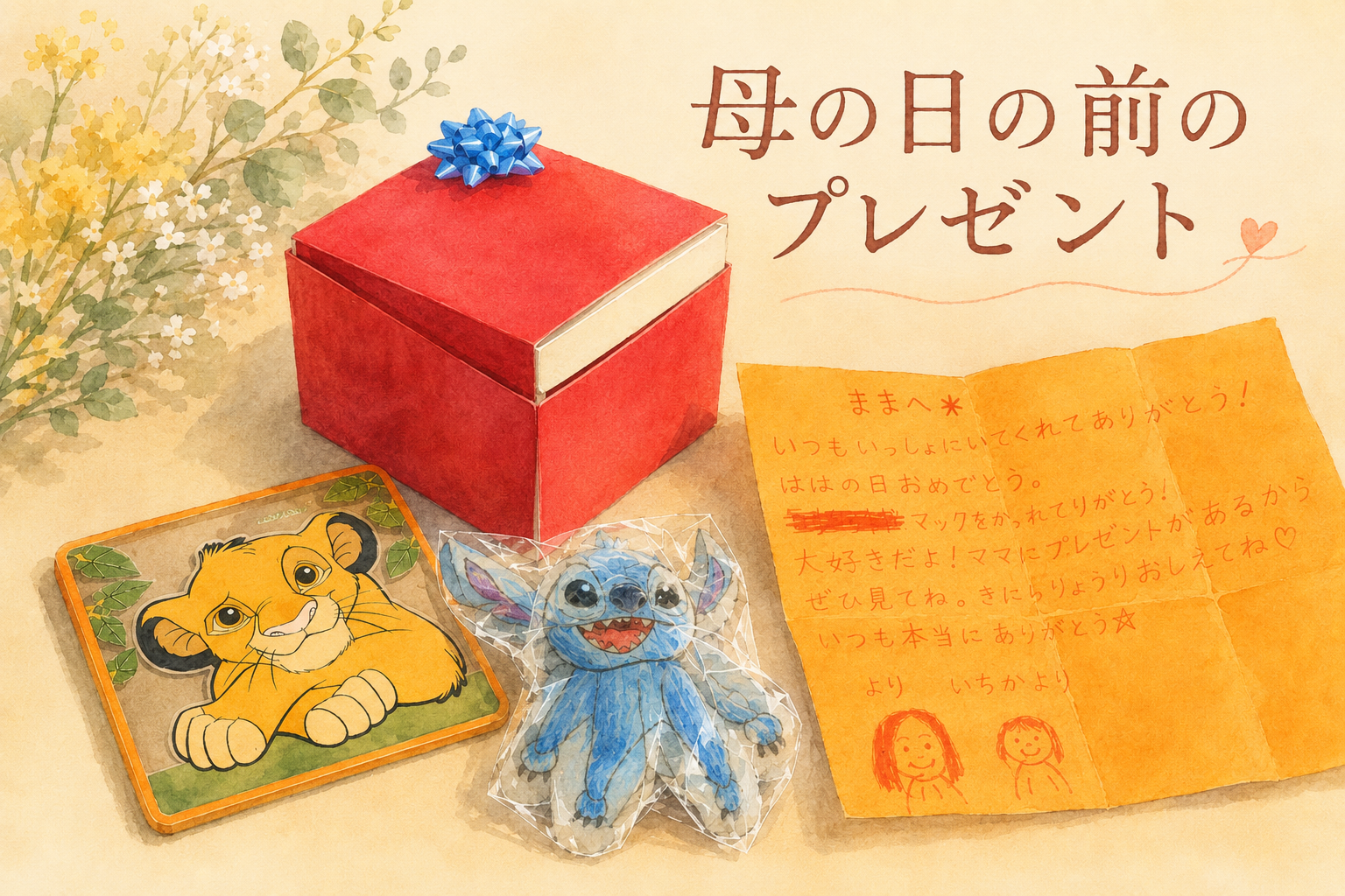 三女からの母の日プレゼント