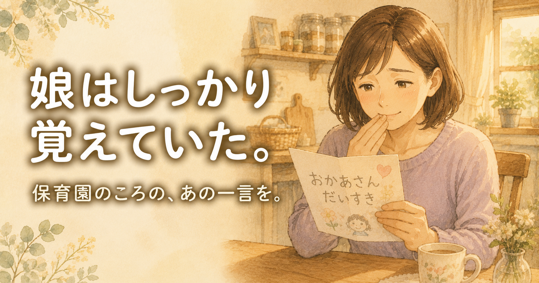 保育園のころ、冗談で年齢をサバ読んだ。娘はしっかり覚えていた。