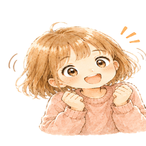 三女スタンプ：元気