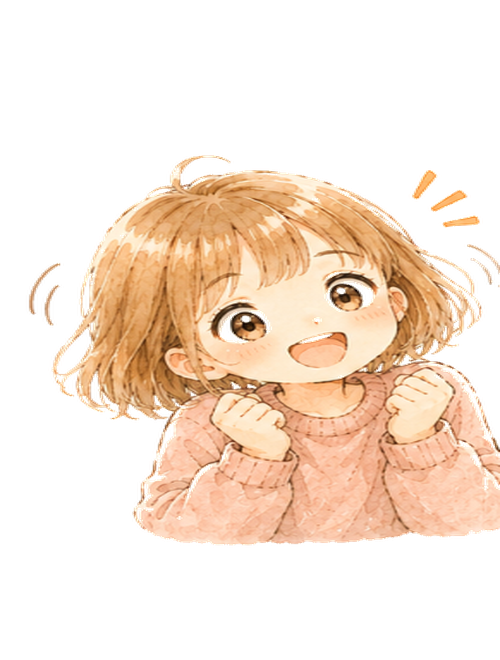 三女スタンプ：元気