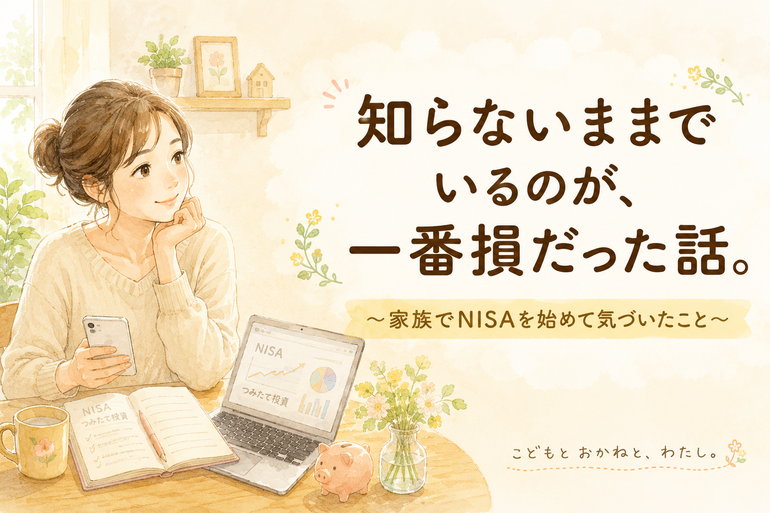 知らないままでいるのが、一番損だった話。